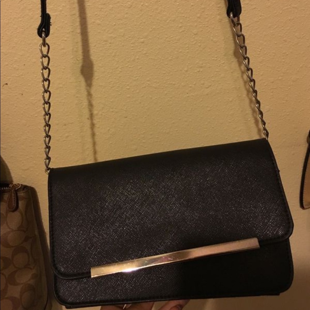 Simple Black Clutch